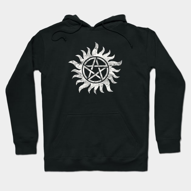 Supernatural Anti Possession (Stone Textured) Hoodie by LefTEE Designs